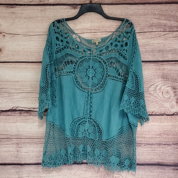 democracy crochet top